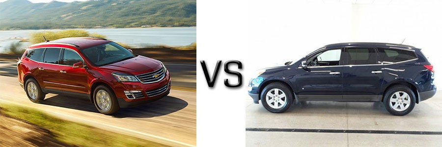 2016-Chevrolet-Traverse-vs-2010-Traverse-exterior